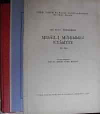 Mesail-i Mühimme-i Siyasiyye / 3 Cilt Kod: 12-E-27