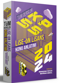 2024 KPSS Lise Ön Lisans Tüm Dersler Konu Anlatımı