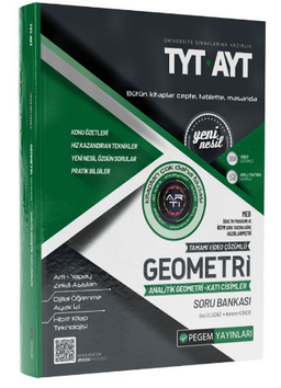 TYT-AYT Geometri Analitik Geometri-Katı Cisimler Soru Bankası
