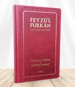  Feyzü'l Furkan Kur'an-ı Kerîm ve Tefsirli Meali, Orta Boy - Mushaf ve Meal Ciltli (Bordo)