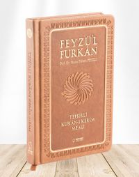Feyzü'l Furkan Tefsirli Kur'an-ı Kerim Meali (Sempatik Cep Boy - Ciltli) (Taba)