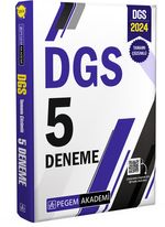 2024 DGS Tamamı Çözümlü 5 Deneme