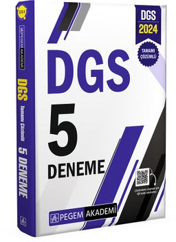 2024 DGS Tamamı Çözümlü 5 Deneme