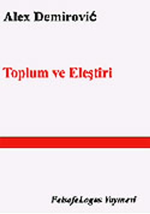 Toplum ve Eleştiri