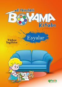 Etkinlikli Boyama Kitabı Eşyalar