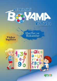 Etkinlikli Boyama Kitabı Harfler Ve Rakamlar