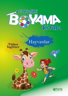 Etkinlikli Boyama Kitabı Hayvanlar