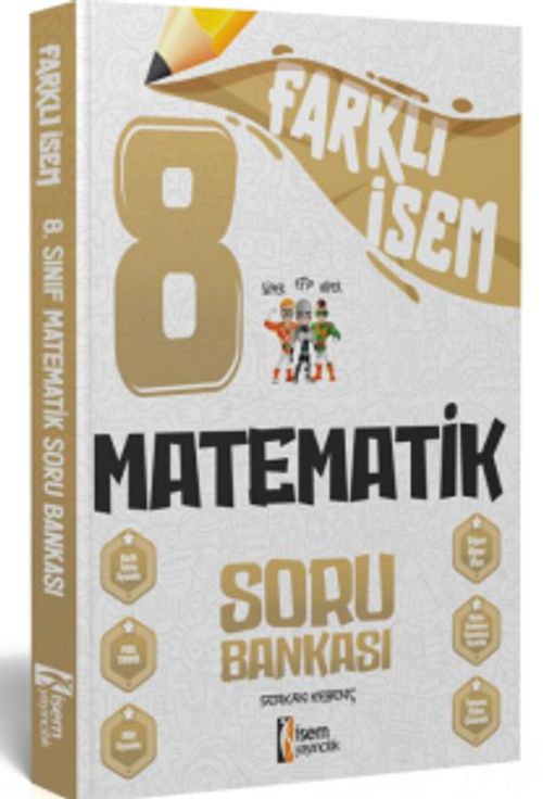 2024 Farklı İsem 8. Sınıf Matematik Soru Bankası