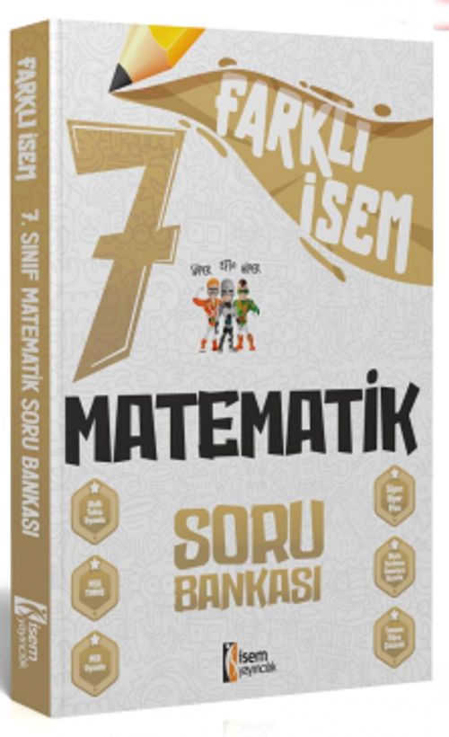 2024 7. Sınıf Hızlı İsem Matematik Soru Bankası