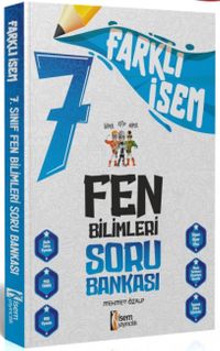 2024 Farklı İsem 7. Sınıf Fen Bilimleri Soru Bankası