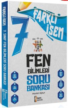 2024 Farklı İsem 7. Sınıf Fen Bilimleri Soru Bankası