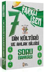 2024 Farklı İsem 7. Sınıf Din Kültürü ve Ahlak Bilgisi Soru Bankası