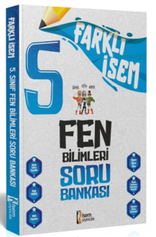 2024 5. Sınıf Farklı İsem Fen Bilimleri Soru Bankası