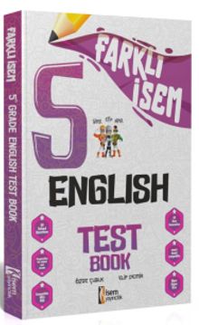 2024 Farklı İsem 5. Sınıf İngilizce Soru Bankası İsem