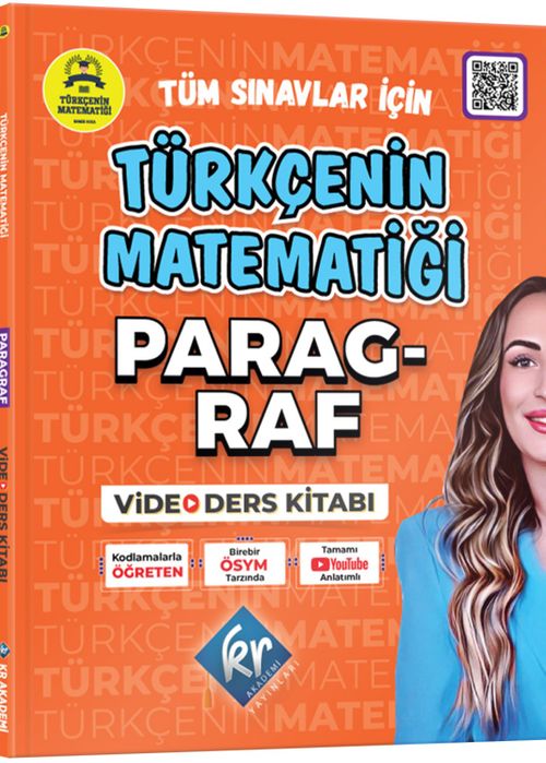 Türkçenin Matematiği Tüm Sınavlar İçin Paragraf Video Ders Kitabı