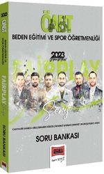 2023 KPSS ÖABT Beden Eğitimi ve Spor Öğretmenliği Fairplay Serisi Tamamı Çözümlü Soru Bankası