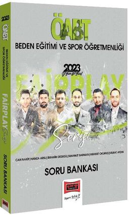 2023 KPSS ÖABT Beden Eğitimi ve Spor Öğretmenliği Fairplay Serisi Tamamı Çözümlü Soru Bankası