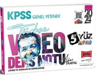 2024 KPSS Genel Yetenek 5Yüz Türkçe Video Ders Notları