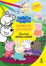 Renkler Çıldırdı - Peppa Pıg Çıkartmalı Boyama Partisi
