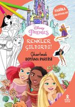 Renkler Çıldırdı- Disney Prenses Çıkartmalı Boyama Partisi