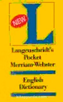 Langenscheidt Pocket Merriam-Webster Dictionary The World Famous English Dictionary
