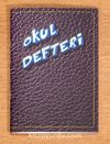 Bookinzi Okul Defteri - 60gr. A5 Tel Dikiş - Çizgili Defter - Deri Desen Mor