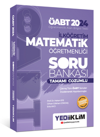 2024 ÖABT İlköğretim Matematik Öğretmenliği Tamamı Çözümlü Soru Bankası