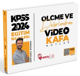 2024 KPSS Eğitim Bilimleri Ölçme ve Değerlendirme Video Kafa Notlar