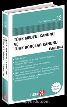 Türk Medeni Kanunu ve Türk Borçlar Kanunu (Eylül 2023)