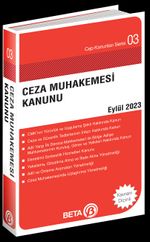 Ceza Muhakemesi Kanunu (Eylül 2023)