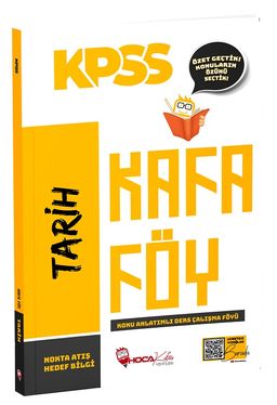 KPSS Tarih Konu Anlatımlı Kafa Föy