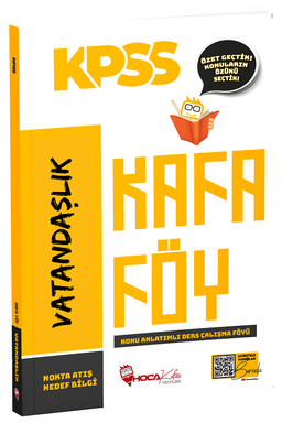 KPSS Vatandaşlık Konu Anlatımlı Kafa Föy