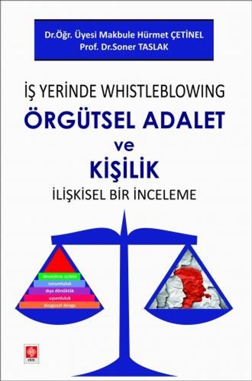 İş Yerinde Whistleblowing Örgütsel Adalet ve Kişilik İlişkisel Bir İnceleme 