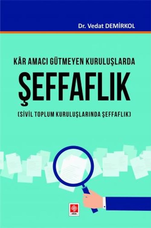 Kar Amacı Gütmeyen Kuruluşlarda Şeffaflık 