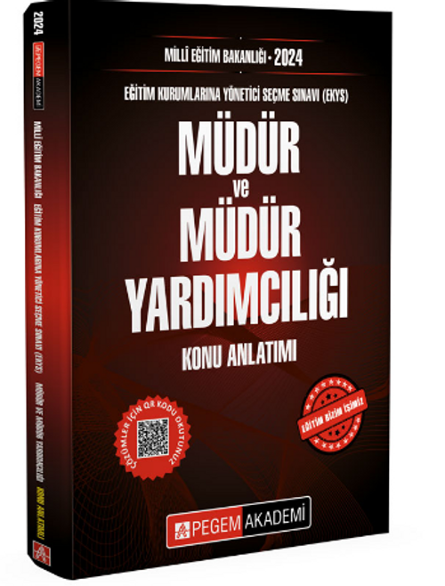 2024 Milli Eğitim Bakanlığı (EKYS) Müdür Ve Müdür Yardımcılığı Konu Anlatımı