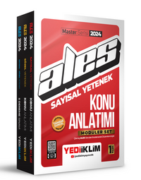 2024 Ales Sayısal Yetenek Konu Anlatımı Modüler Set 1. Cilt