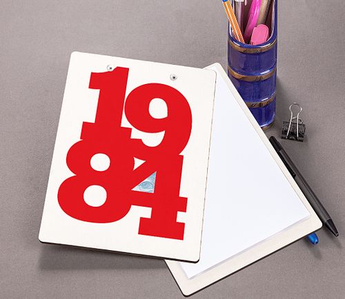 Bookinzi Eskiz Duraliti - A5 - George Orwell 1984 - Piramit (BK-GO-009)