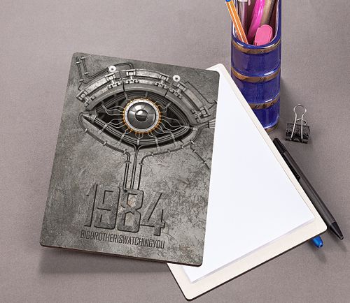 Bookinzi Eskiz Duraliti - A5 - George Orwell 1984 - Distopik Göz (BK-GO-008)