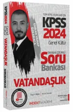 2024 KPSS Vatandaşlık Soru Bankası Çözümlü