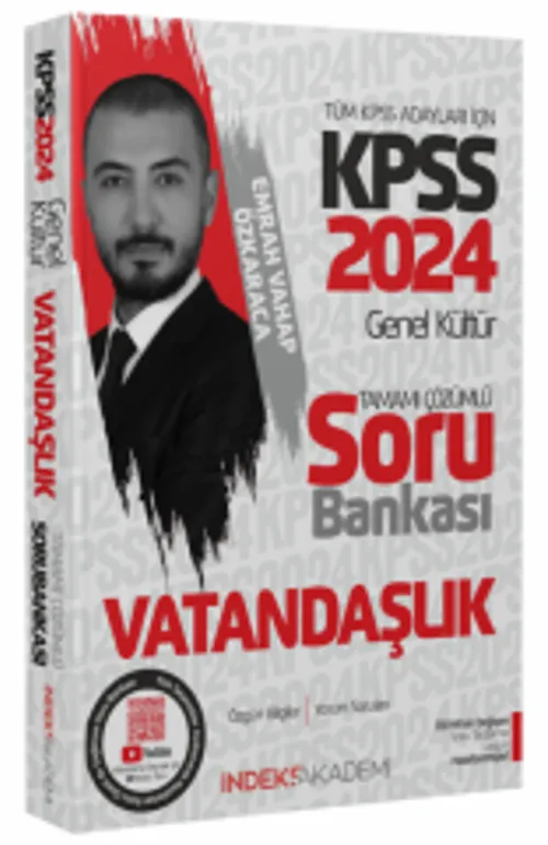 2024 KPSS Vatandaşlık Soru Bankası Çözümlü