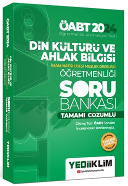 2024 ÖABT Din Kültürü ve Ahlak Bilgisi Öğretmenliği Tamamı Çözümlü Soru Bankası