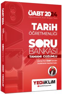 2024 ÖABT Tarih Öğretmenliği Tamamı Çözümlü Soru Bankası