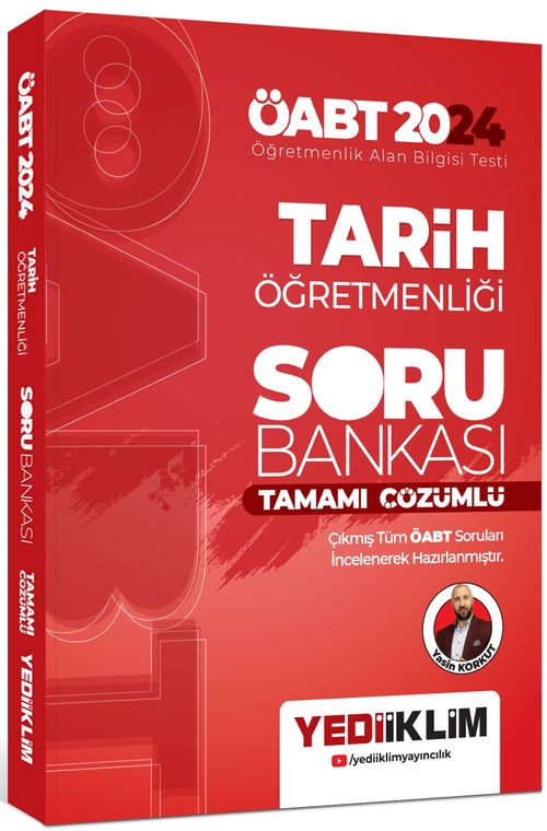 2024 ÖABT Tarih Öğretmenliği Tamamı Çözümlü Soru Bankası