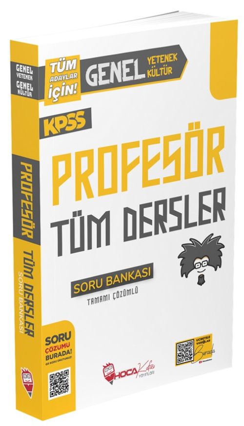 2024 KPSS Genel Yetenek Genel Kültür Profesör Soru Bankası Çözümlü