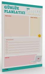 Günlük Planlayıcı Çek Kopar- Evde, Okulda, İşte