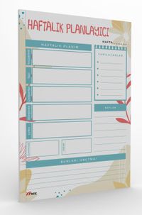 Haftalık Planlayıcı Çek Kopar- Evde, Okulda, İşte