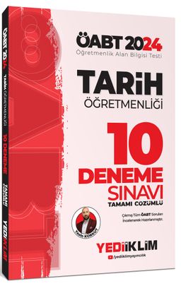 2024 ÖABT Tarih Öğretmenliği Tamamı Çözümlü 10 Deneme 
