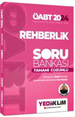 2024 ÖABT Rehberlik Tamamı Çözümlü Soru Bankası