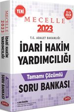 Mecelle İdari Hakim Yardımcılığı Tamamı Çözümlü Soru Bankası 