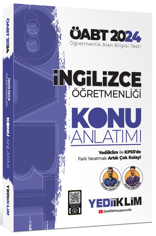 2024 ÖABT İngilizce Öğretmenliği Konu Anlatımı 
